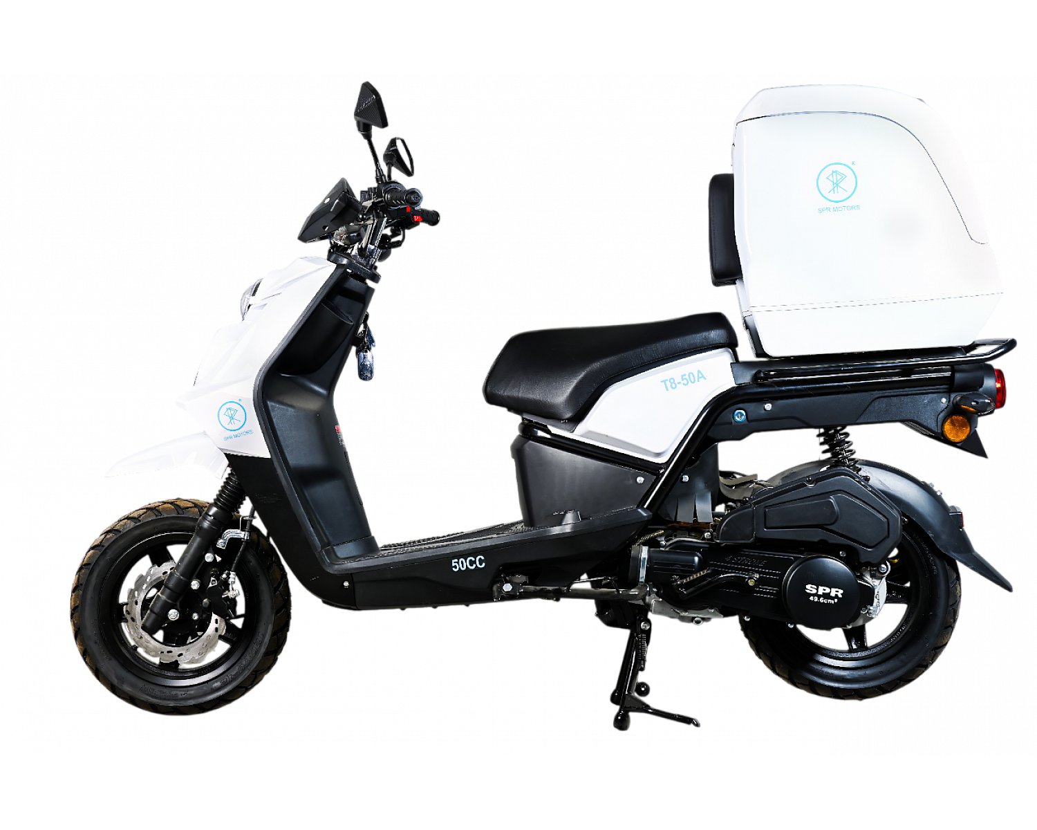 Скутер SPRMOTORS Carry Белый T8-50A