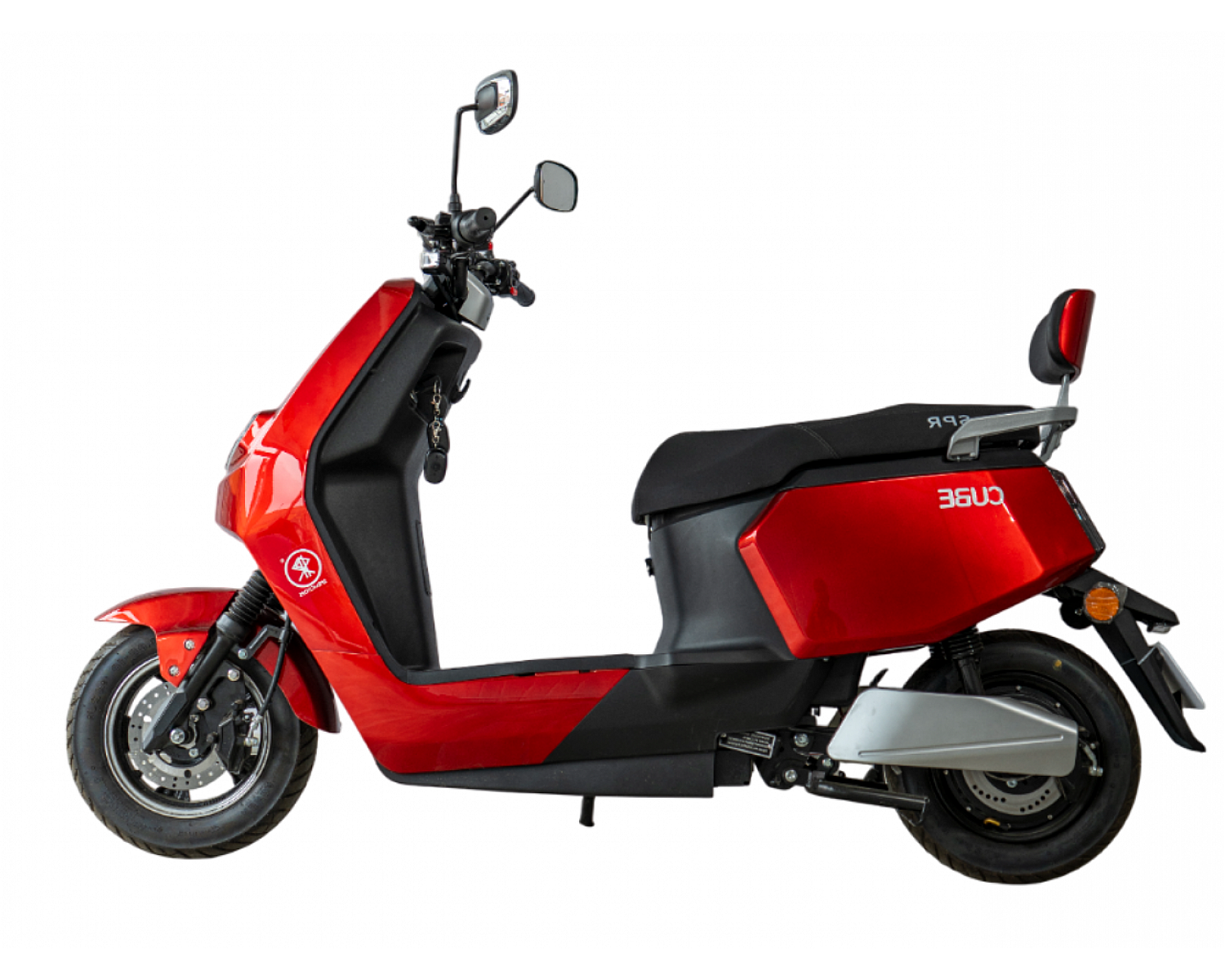 Электроскутер SPRMOTORS Cube-2 красный E-H1