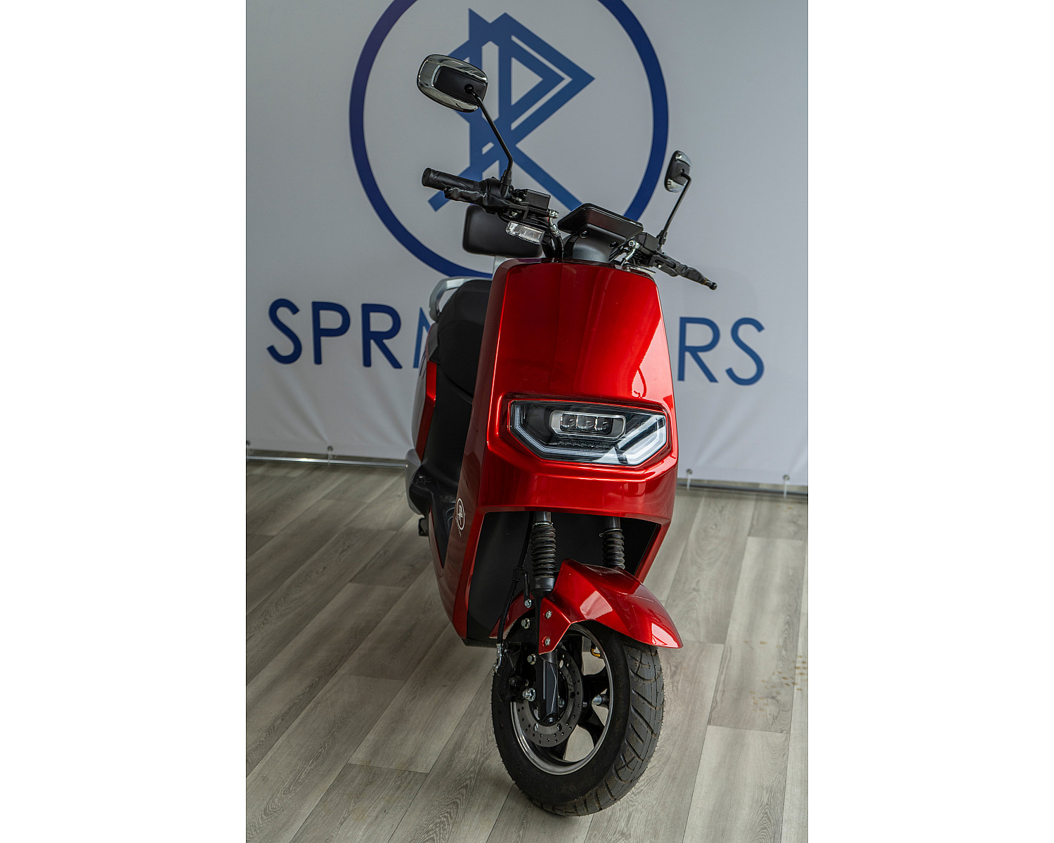Электроскутер SPRMOTORS Cube-2 красный E-H1