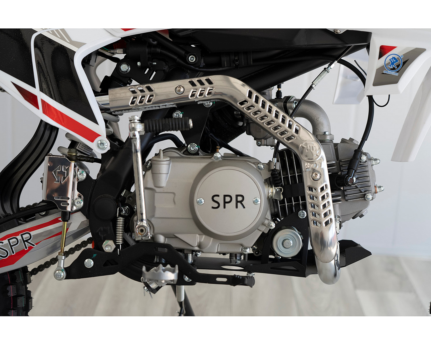 Питбайк SPRMOTORS MiniCross L белый