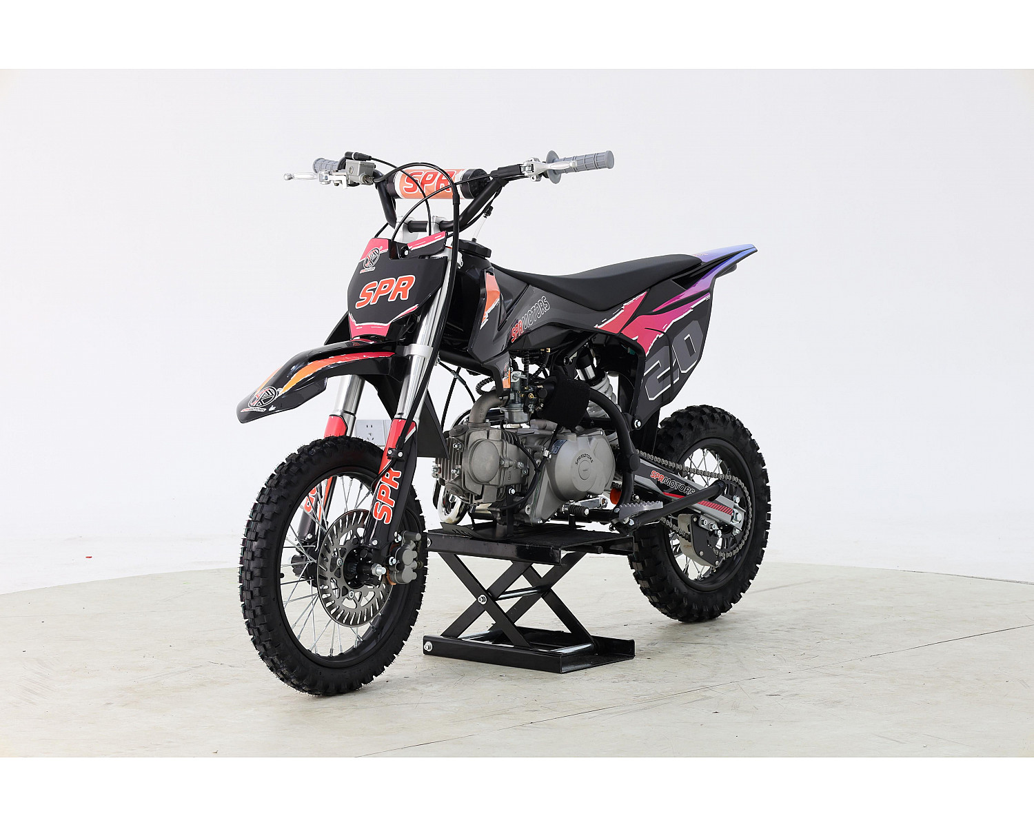 Питбайк SPRMOTORS MiniCross S чёрный