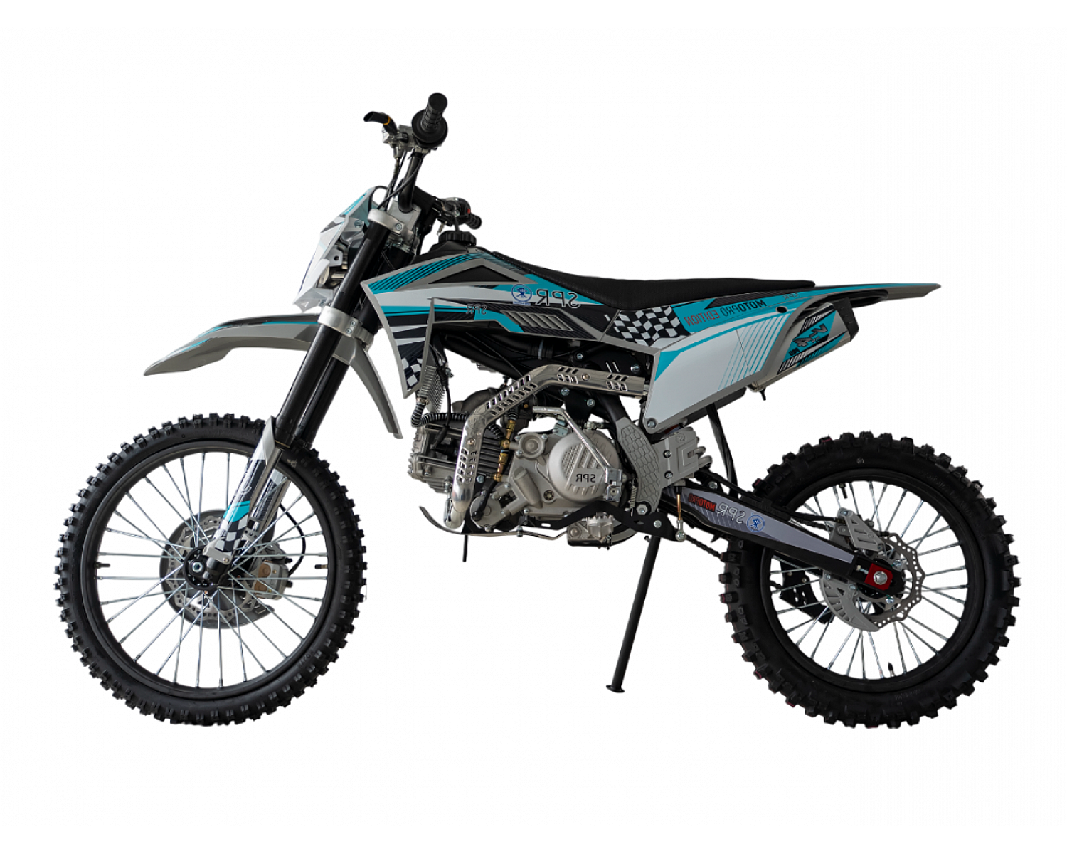 Питбайк SPRMOTORS MiniCross V2 MAX серый
