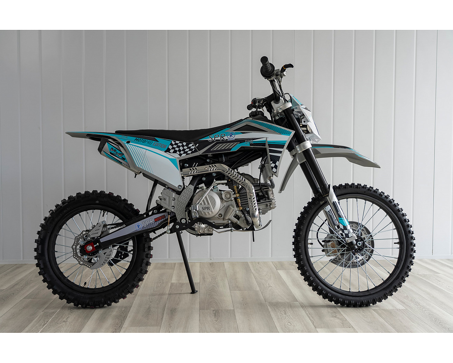 Питбайк SPRMOTORS MiniCross V2 MAX серый