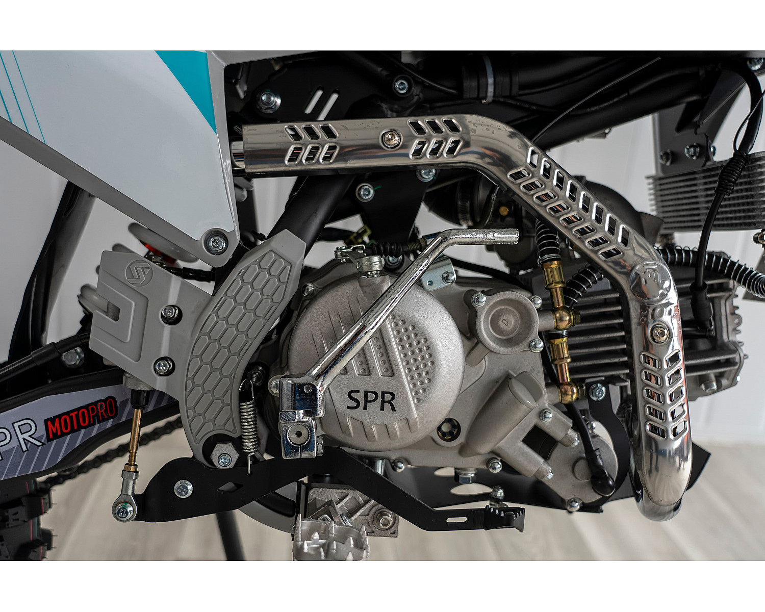 Питбайк SPRMOTORS MiniCross V2 MAX серый