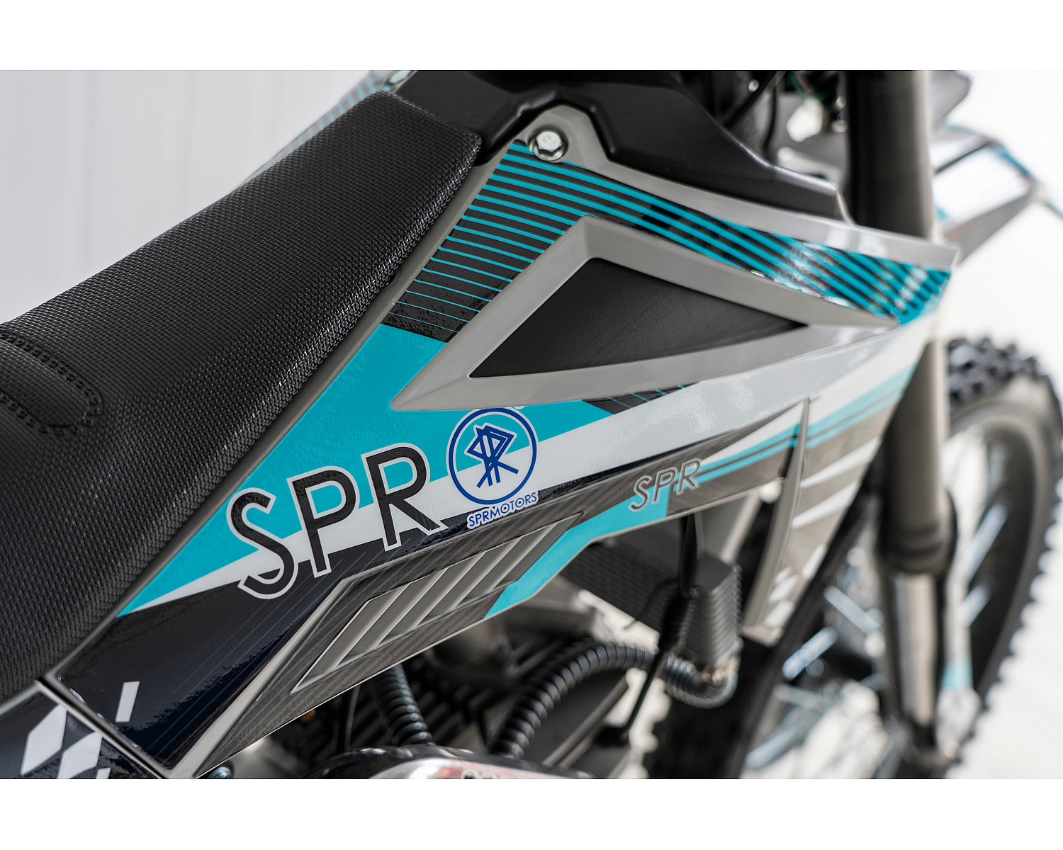 Питбайк SPRMOTORS MiniCross V2 MAX серый