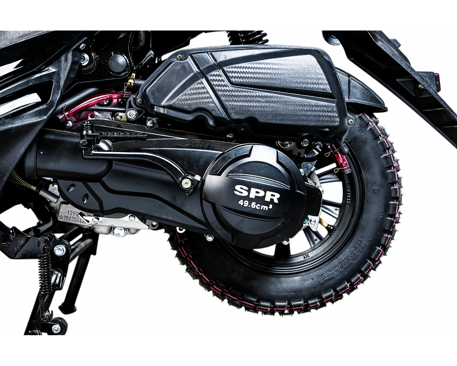 Скутер SPRMOTORS SPORT FS+ Чёрный T6-50C
