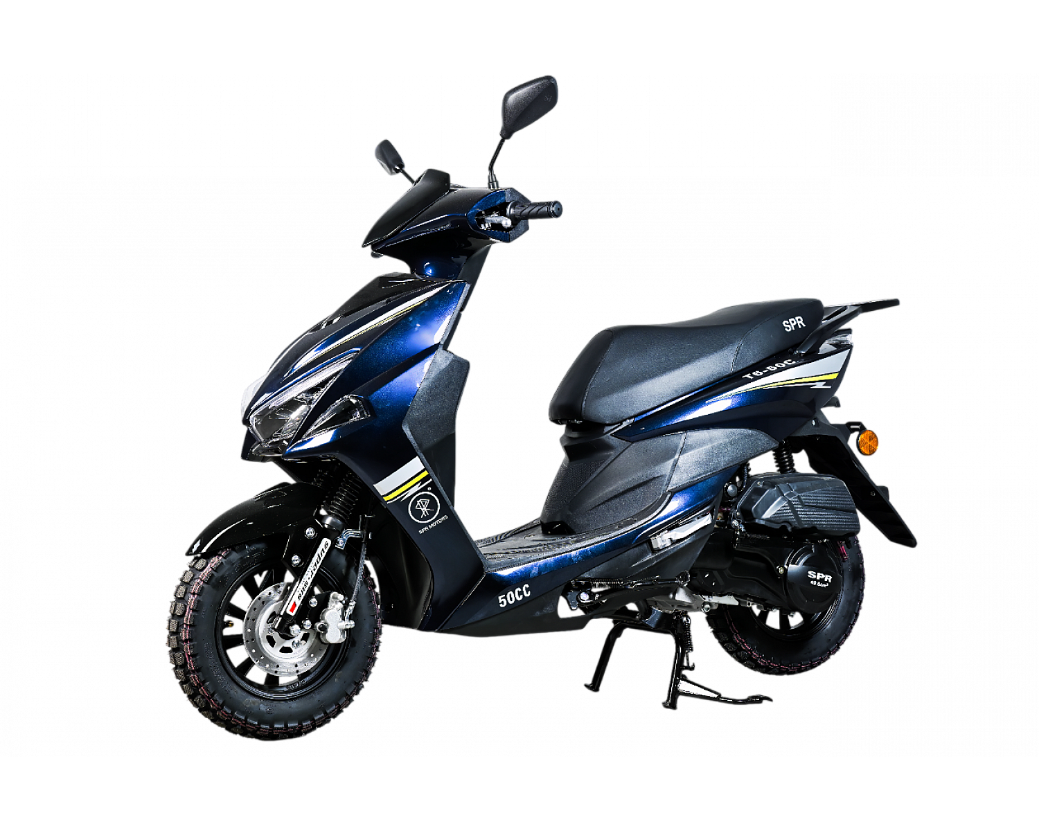 Скутер SPRMOTORS SPORT FS+ синий T6-50C