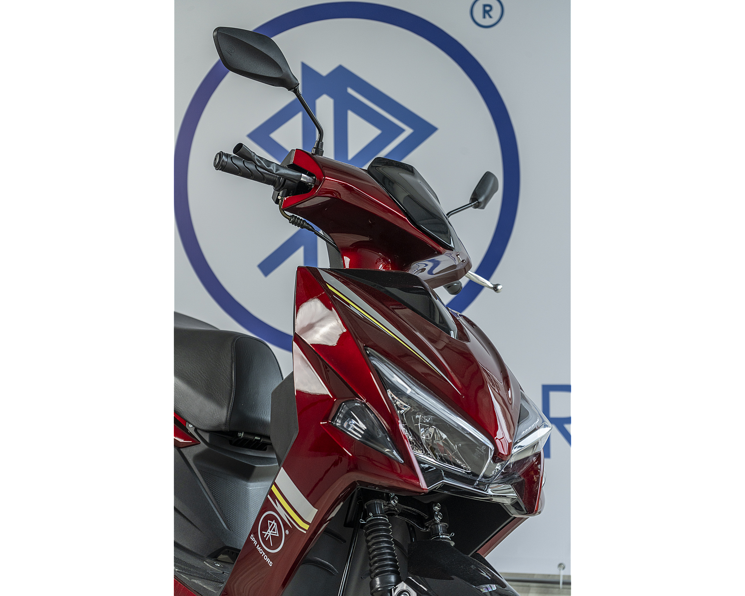 Скутер SPRMOTORS SPORT FS красный T6-50C