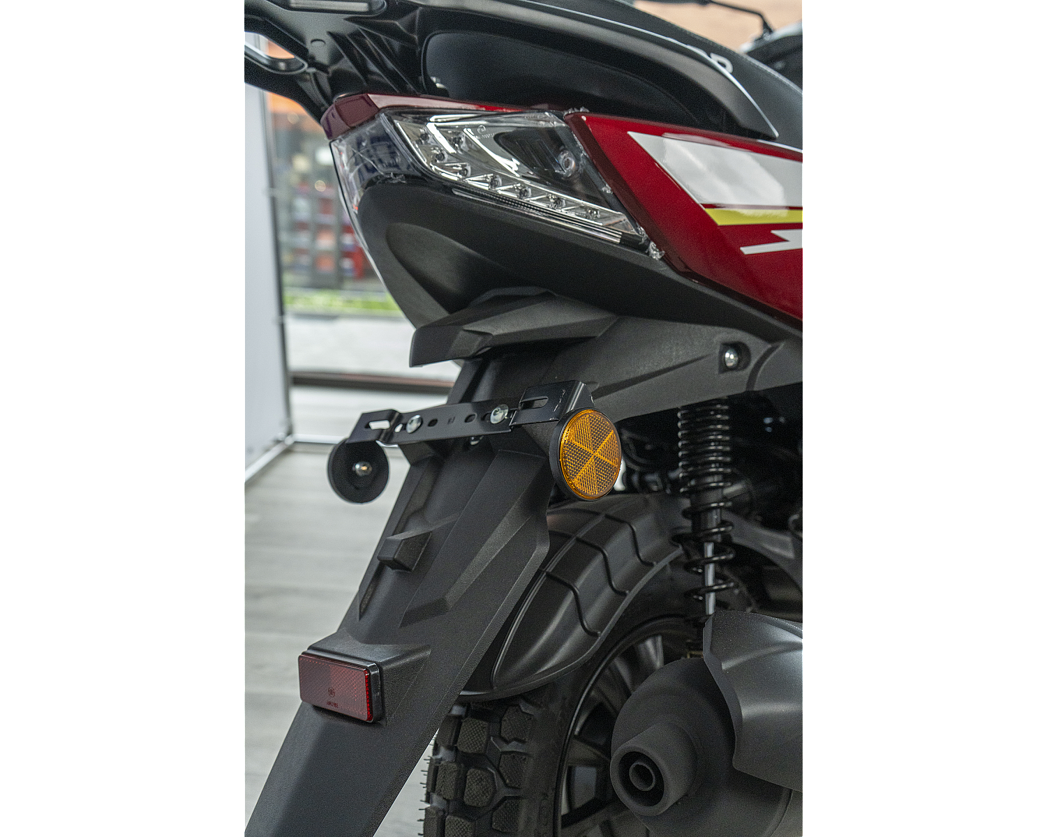 Скутер SPRMOTORS SPORT FS красный T6-50C