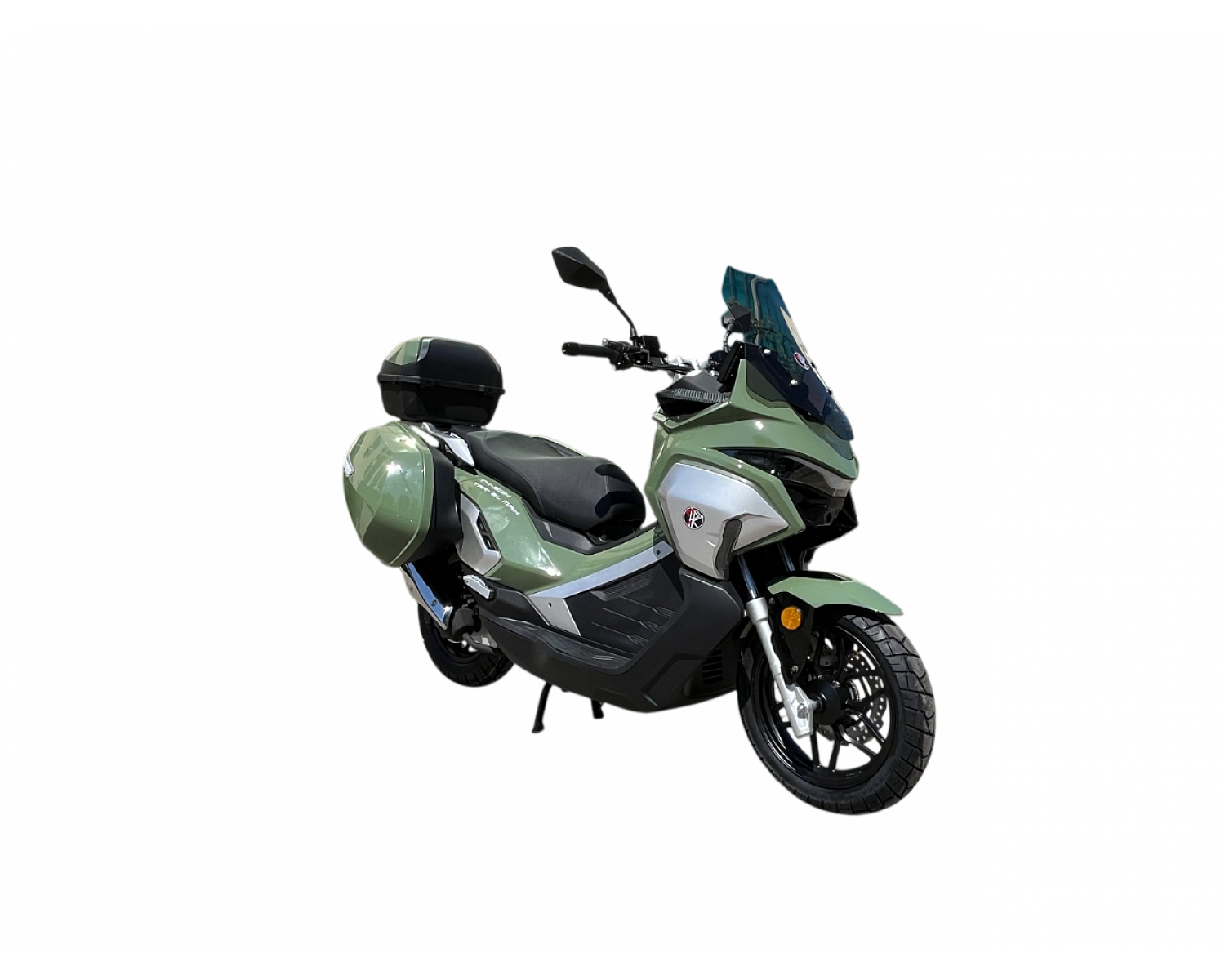 Скутер SPRMOTORS TRAVEL MAX Зелёный T4-50H EFI (с кофром)
