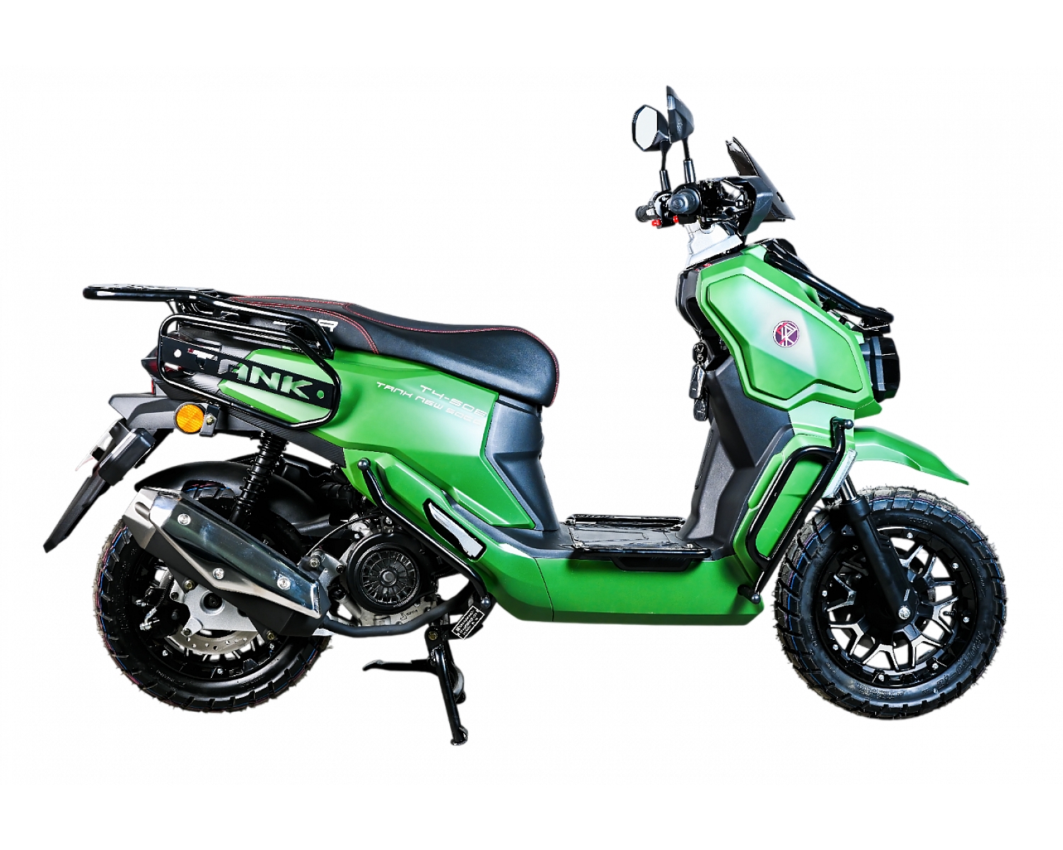 Скутер SPRMOTORS Tank NEW зелёный T8-50E