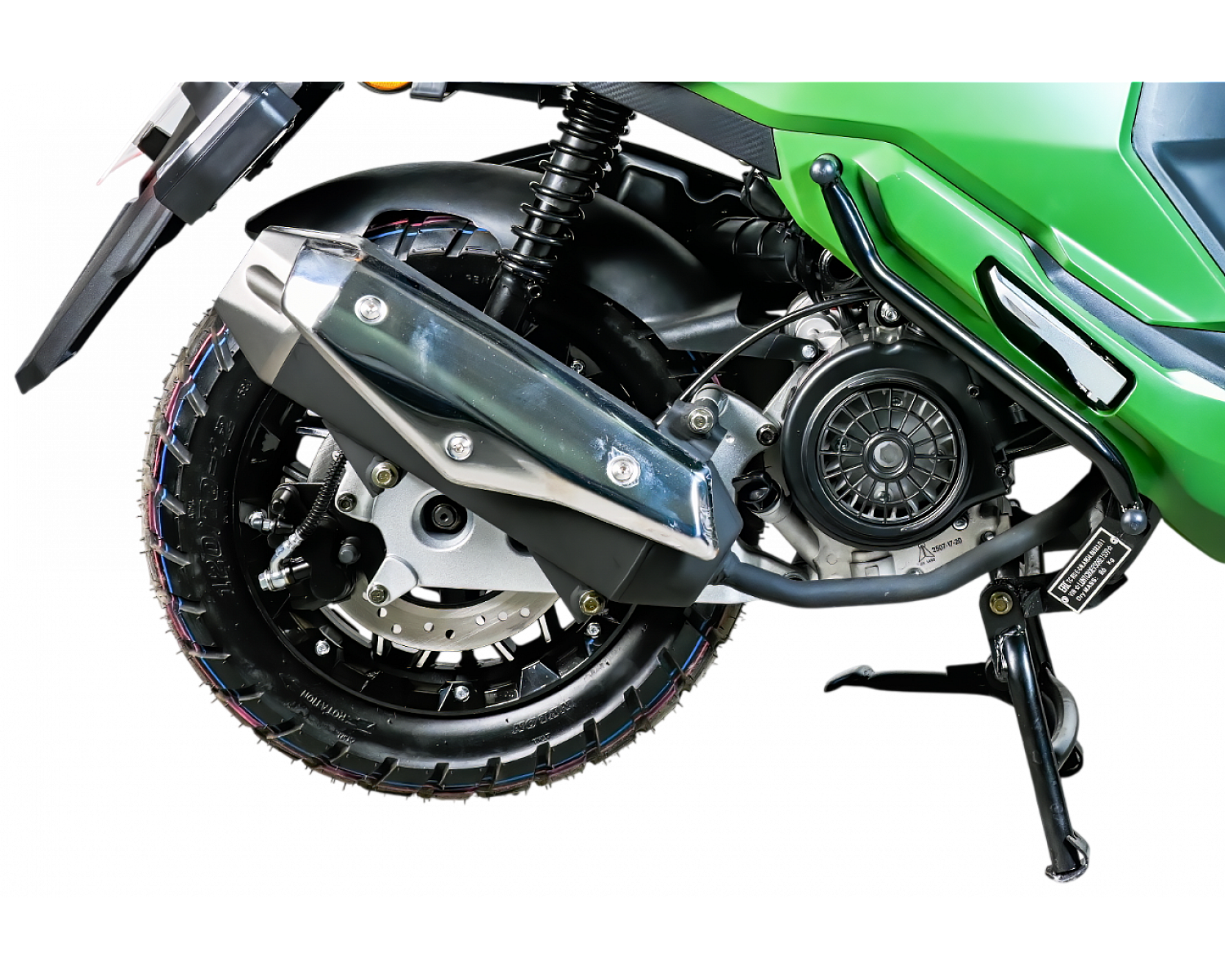 Скутер SPRMOTORS Tank NEW зелёный T8-50E