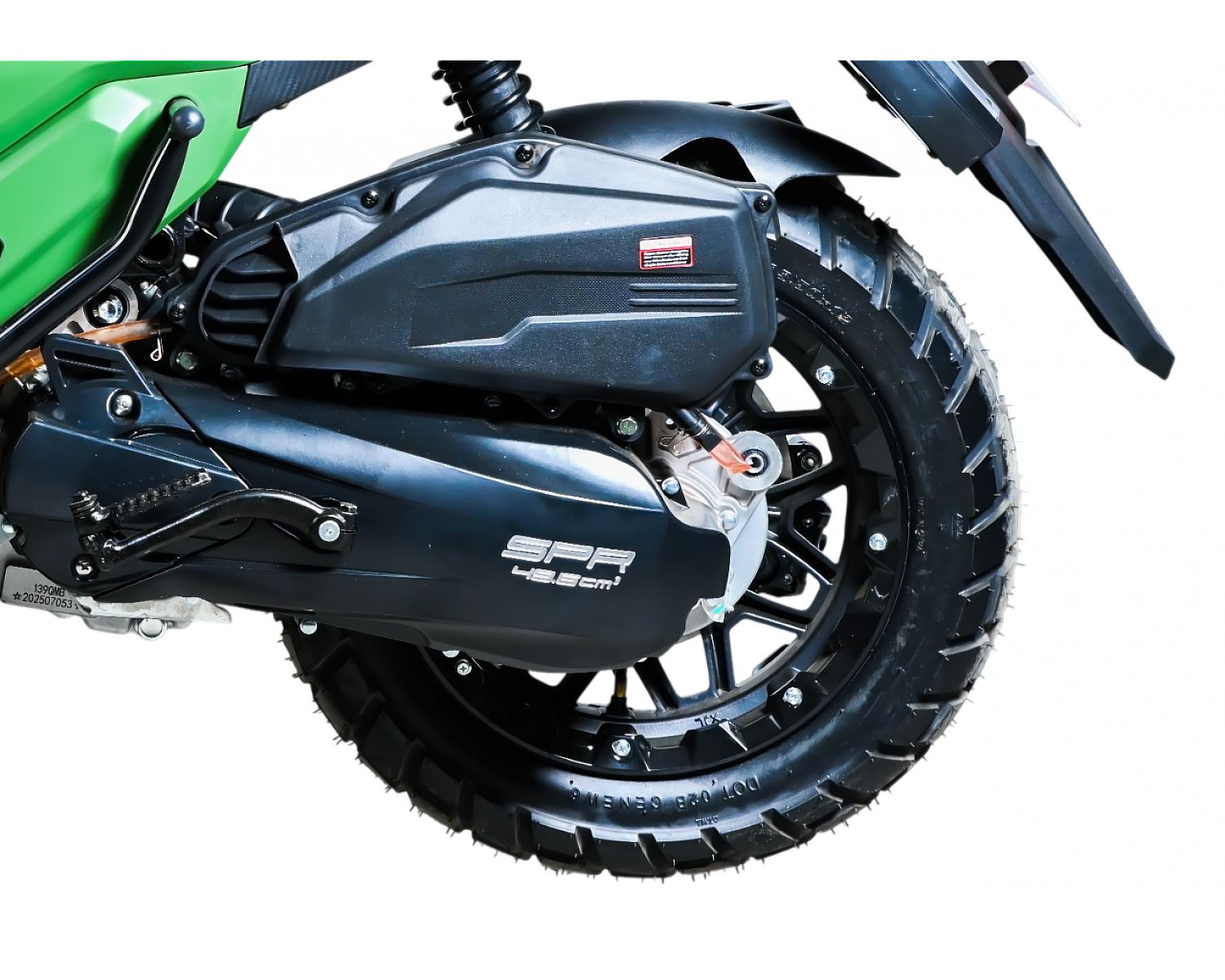 Скутер SPRMOTORS Tank NEW зелёный T8-50E