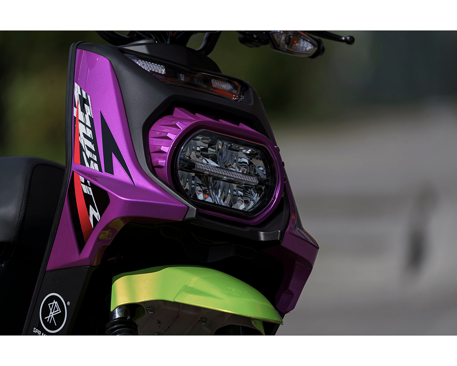 Скутер SPRMOTORS Zoom-10 фиолетовый T8-50G