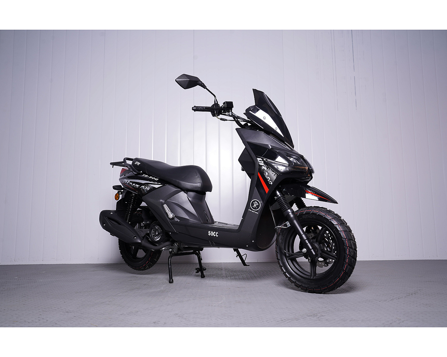 Скутер SPRMOTORS Zoom-9 чёрный T8-50G