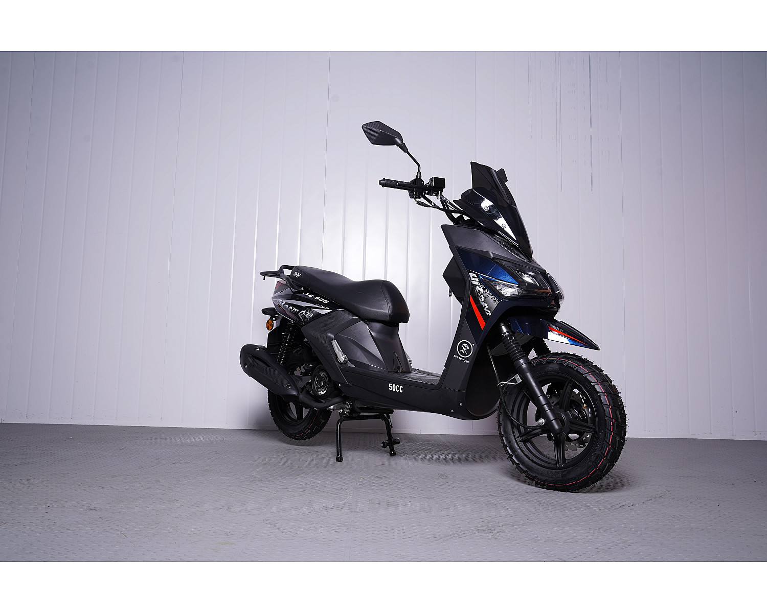 Скутер SPRMOTORS Zoom-9 синий T8-50G