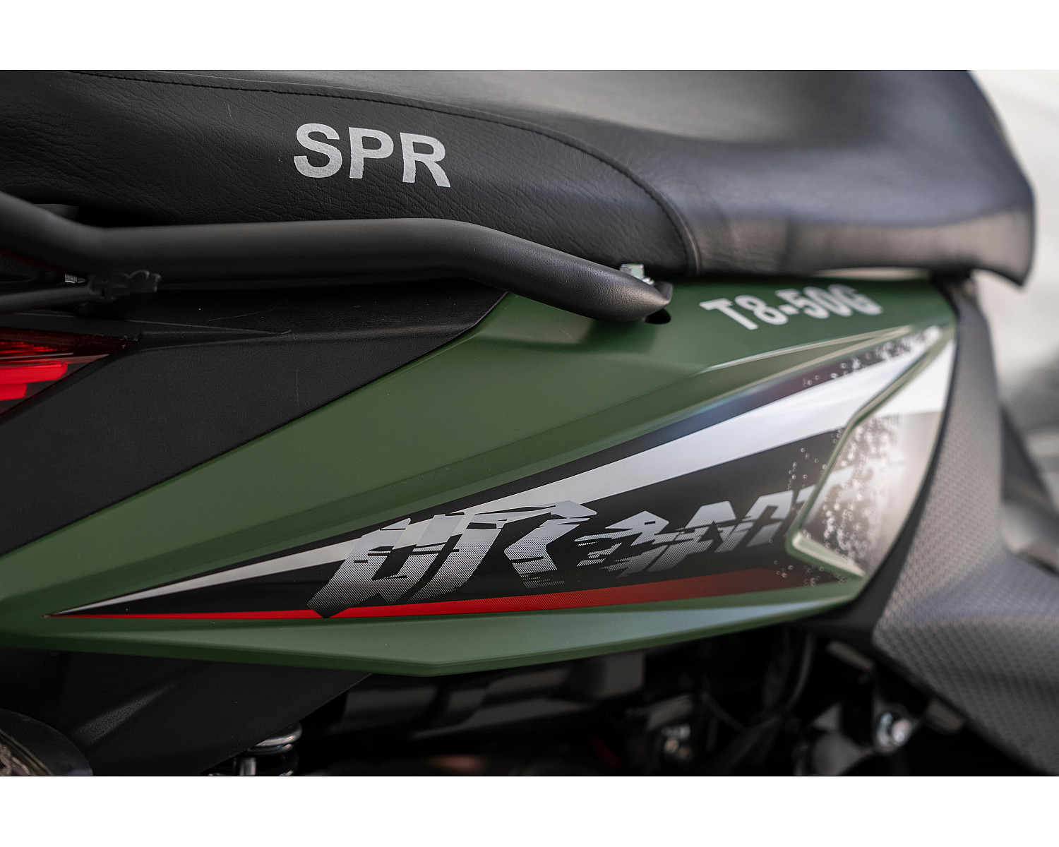 Скутер SPRMOTORS Zoom-9 зелёный T8-50G