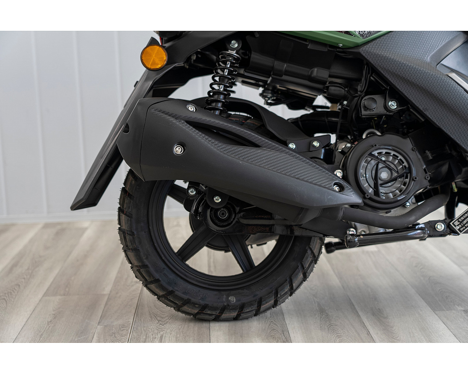 Скутер SPRMOTORS Zoom-9 зелёный T8-50G