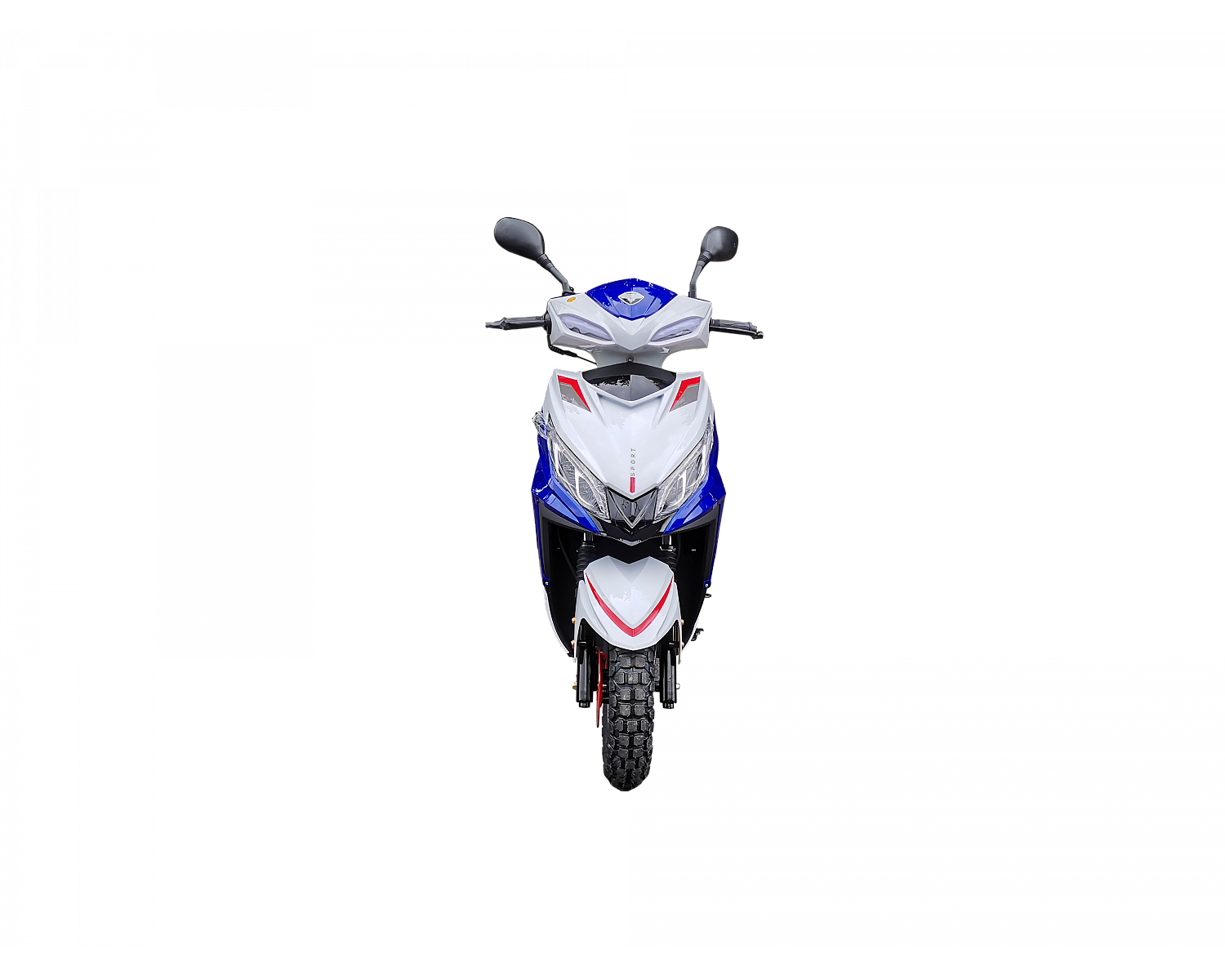 Скутер VMC CITY BY49QT-2A 49 см3 серия N1500, LED фары, сигнализация VIN, blue /white