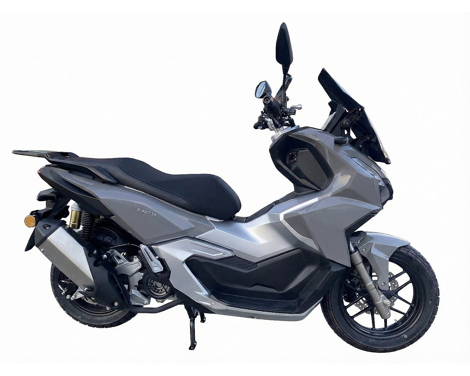 Скутер VMC JET BY49QT-5A 49см3 серия S1700 (Карбюратор, возд охлаж, томоз. сист. combi brake) VIN, grey glossy
