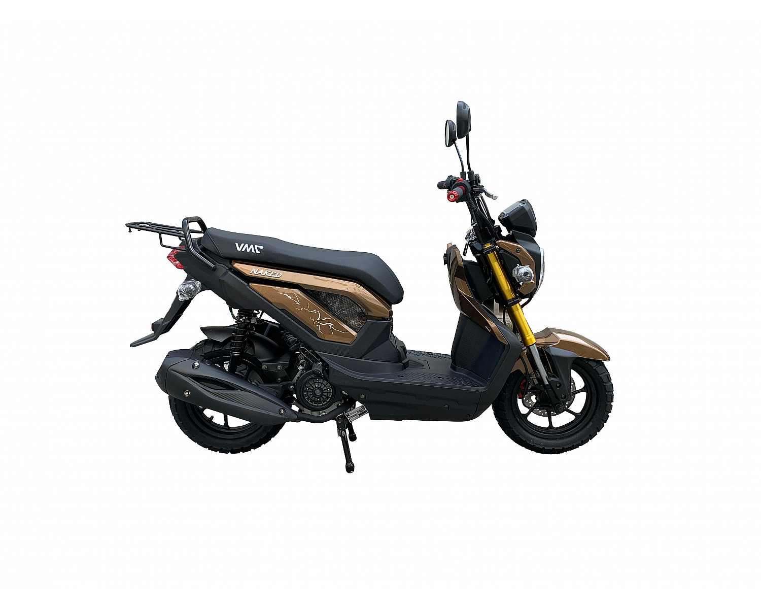 Скутер VMC NAKED BY49QT-5A 49 см3 серия N1500, сигнализация VIN, brown
