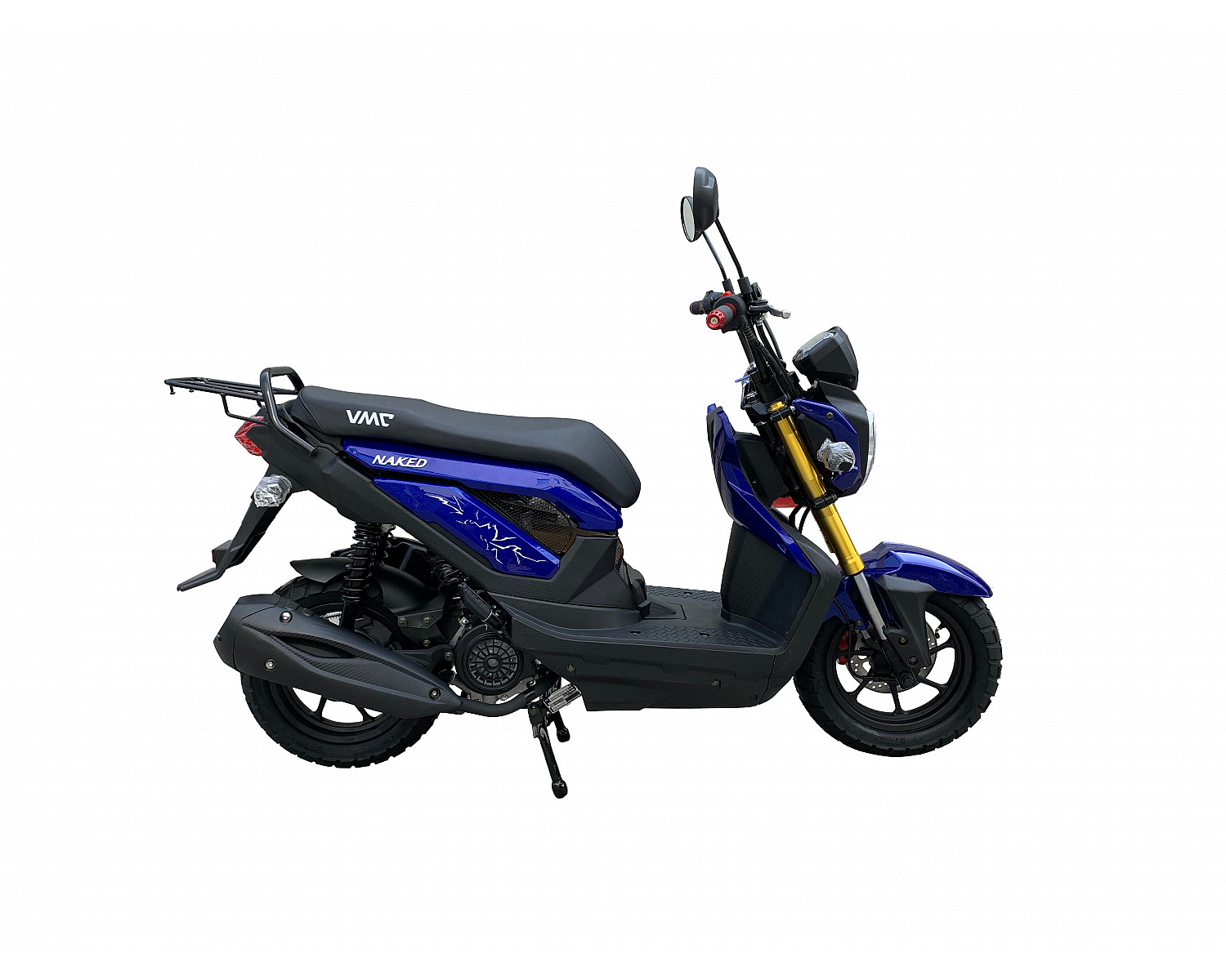 Скутер VMC NAKED BY49QT-5A 49 см3 серия N1500, сигнализация VIN, blue