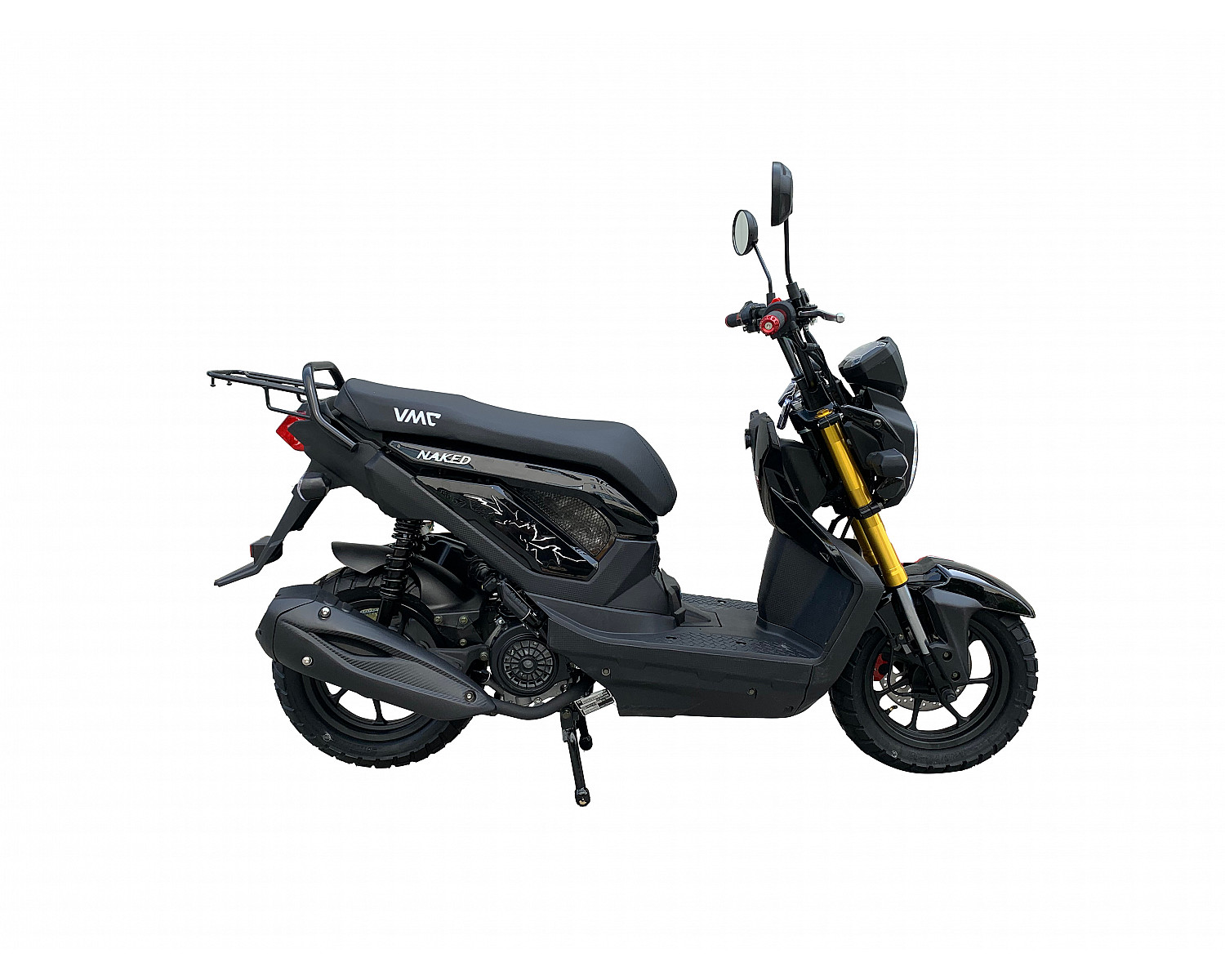 Скутер VMC NAKED BY49QT-5A 49 см3 серия N1500, сигнализация VIN, black