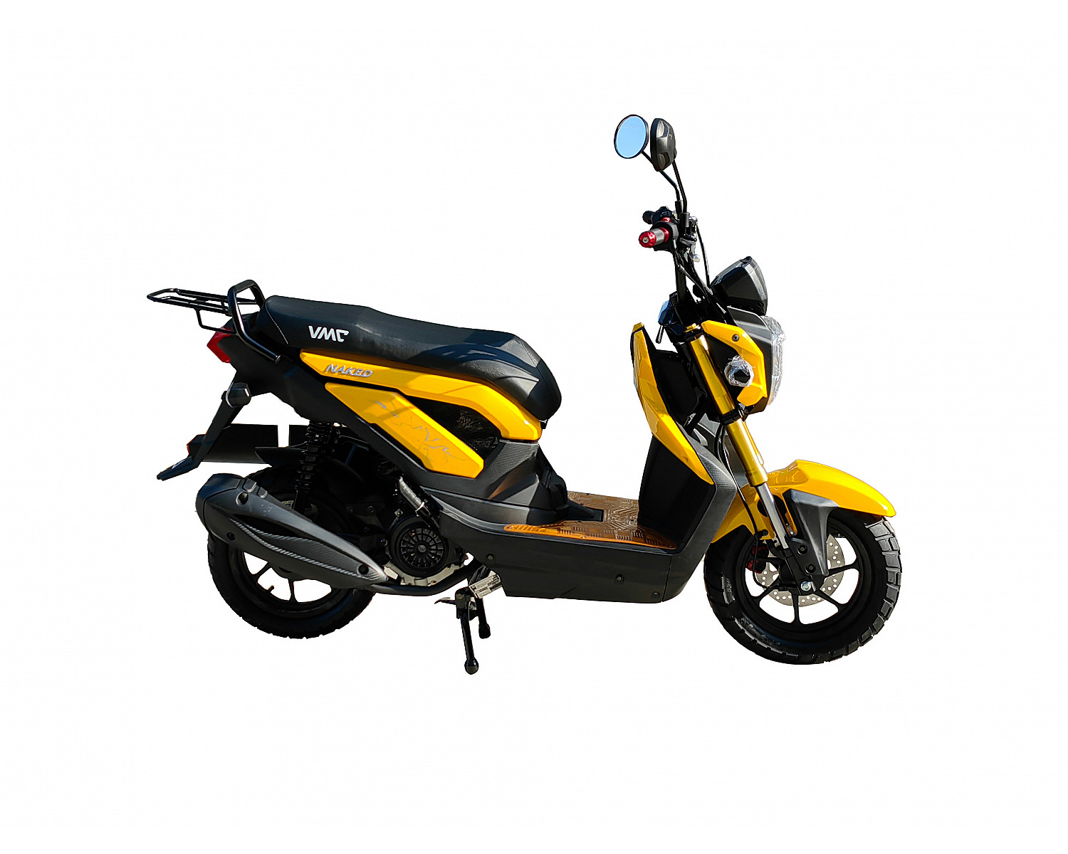 Скутер VMC NAKED BY49QT-5A 49 см3 серия N1500, сигнализация VIN, yellow