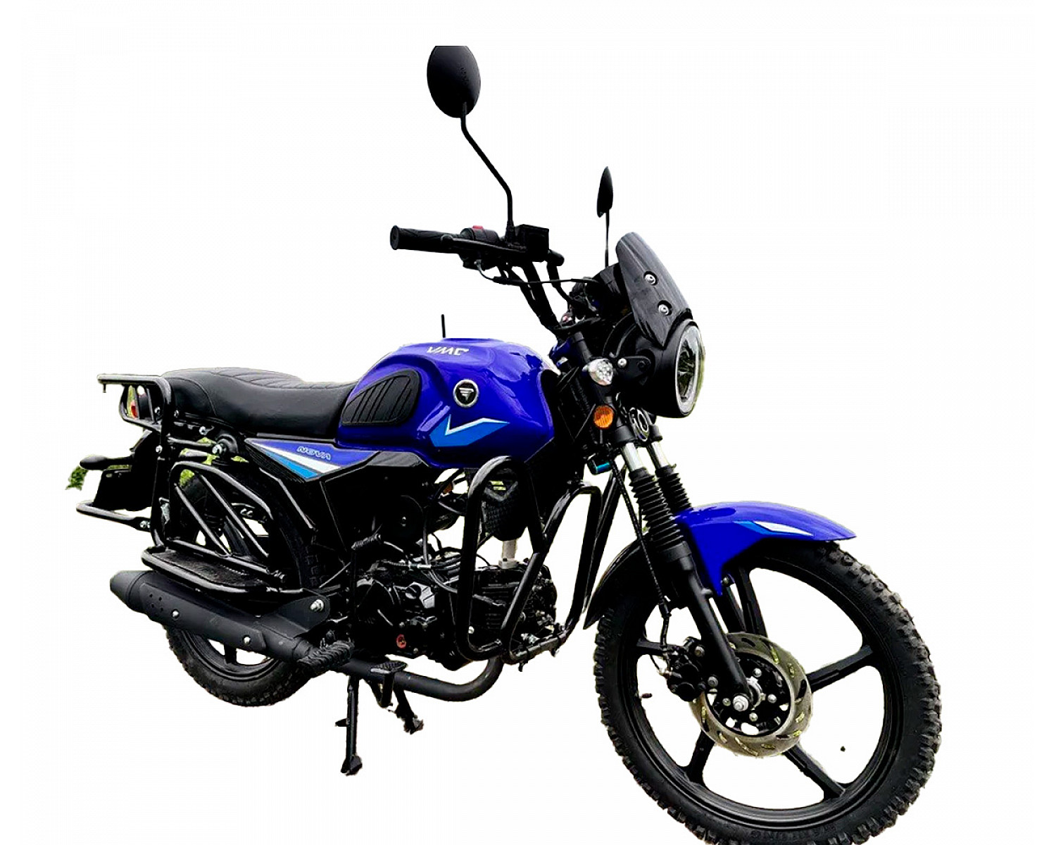 Мопед VMC NOVA RS CM48Q 48 см3 серия R1250 (балансир.вал; LED фара/фонарь/панель приборов) VIN, dark blue