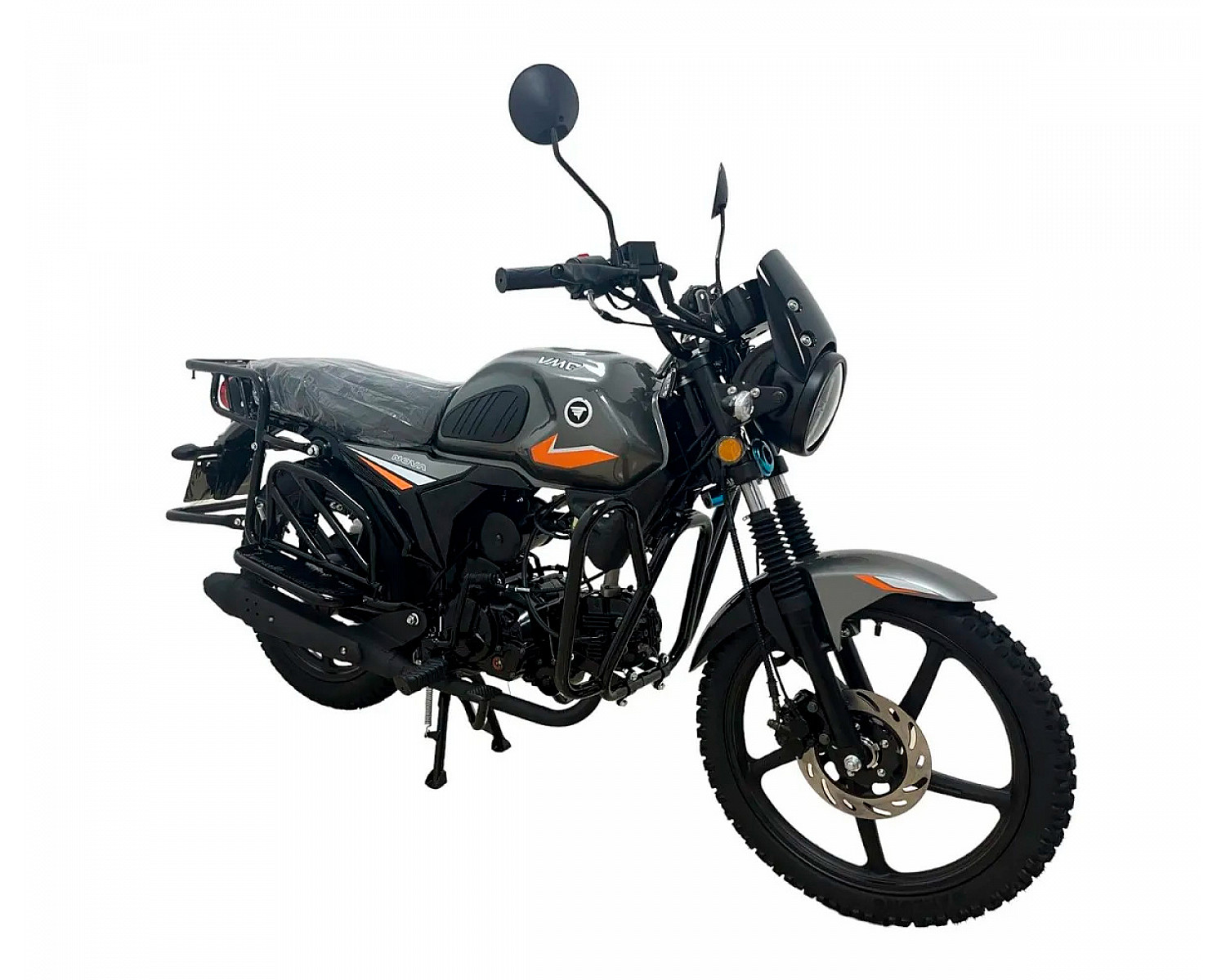 Мопед VMC NOVA RS CM48Q 48 см3 серия R1250 (балансир.вал; LED фара/фонарь/панель приборов) VIN, dark grey