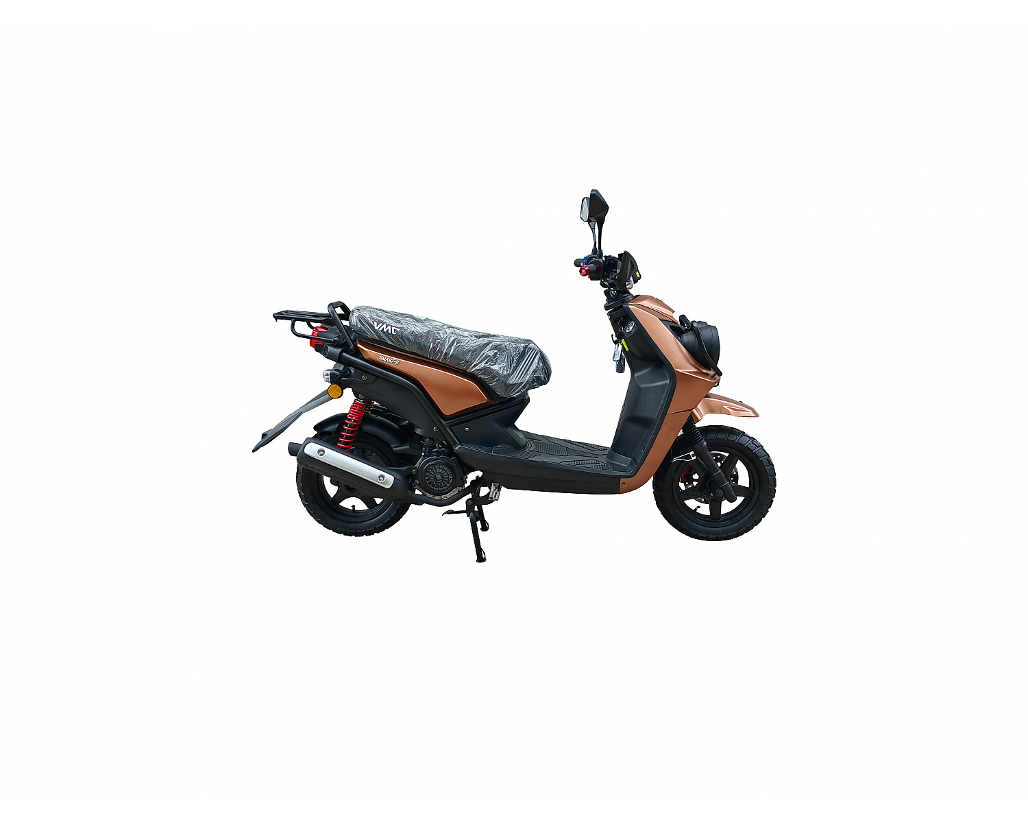 Скутер VMC SMART-II BY49QT-5A 49 см3 серия N1500, сигнализация VIN, matt brown