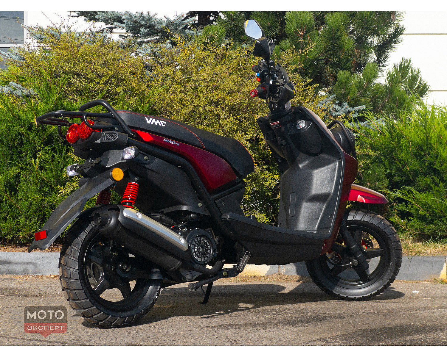 Скутер VMC SMART-II BY49QT-5A 49 см3 серия N1500, сигнализация VIN, matt green
