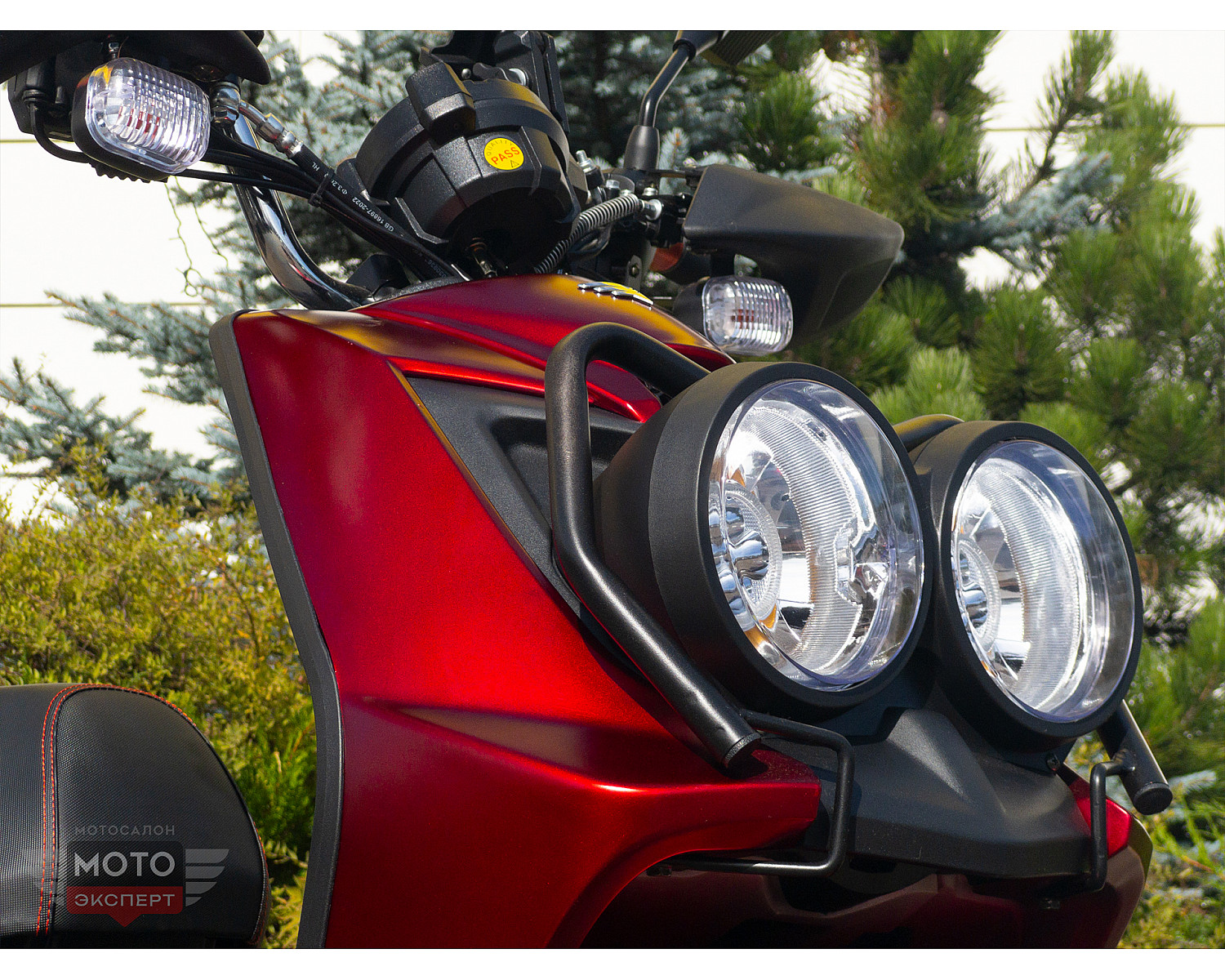 Скутер VMC SMART-II BY49QT-5A 49 см3 серия N1500, сигнализация VIN, matt green