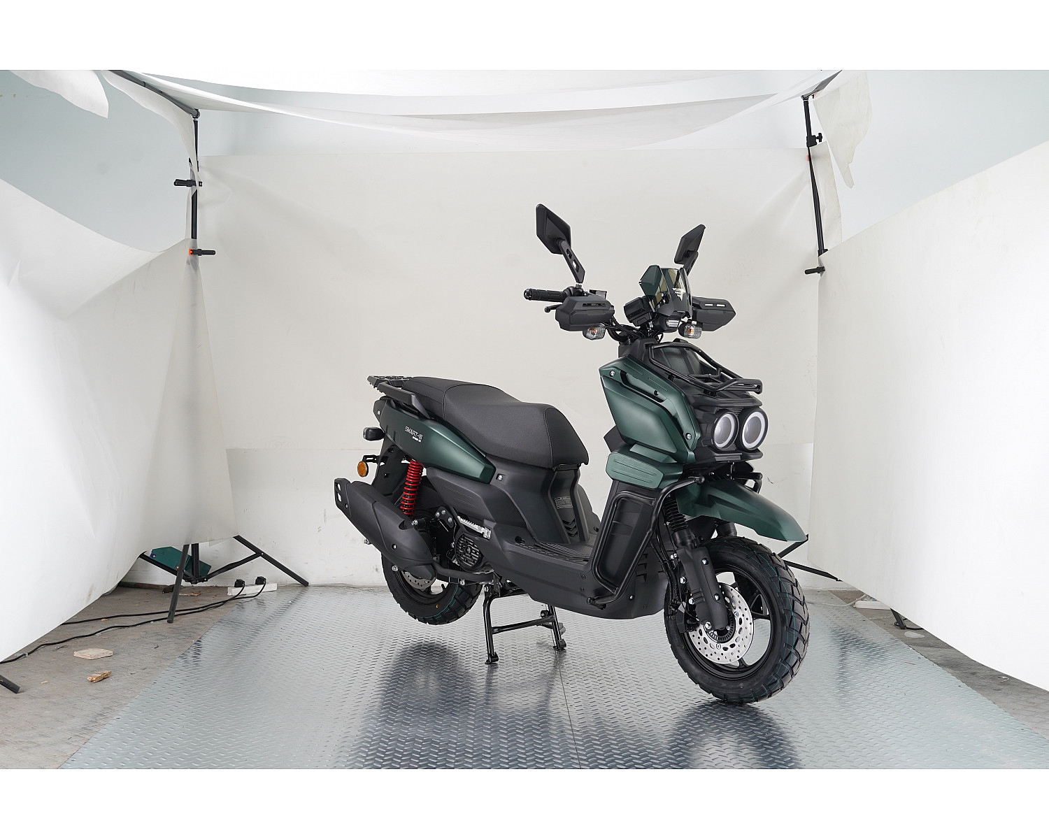 Скутер VMC SMART-III BY49QT-5A 49 см3 серия T1700 VIN, matt green