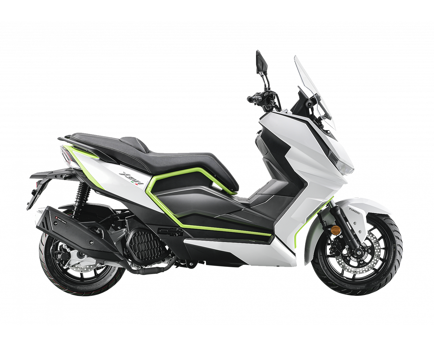 Скутер VMC Т-16 TY300T-2E 276cc (инжектор, водян. охлаждение, тормоз. система ABS) серия TR3000, grey