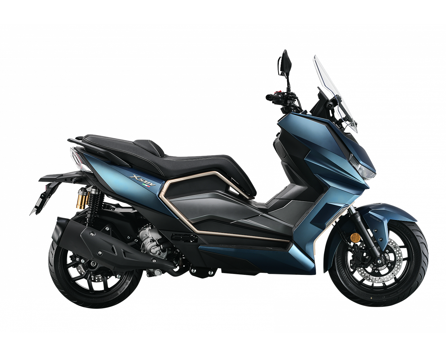 Скутер VMC Т-16 TY300T-2E 276cc (инжектор, водян. охлаждение, тормоз. система ABS) серия TR3000, matt blue