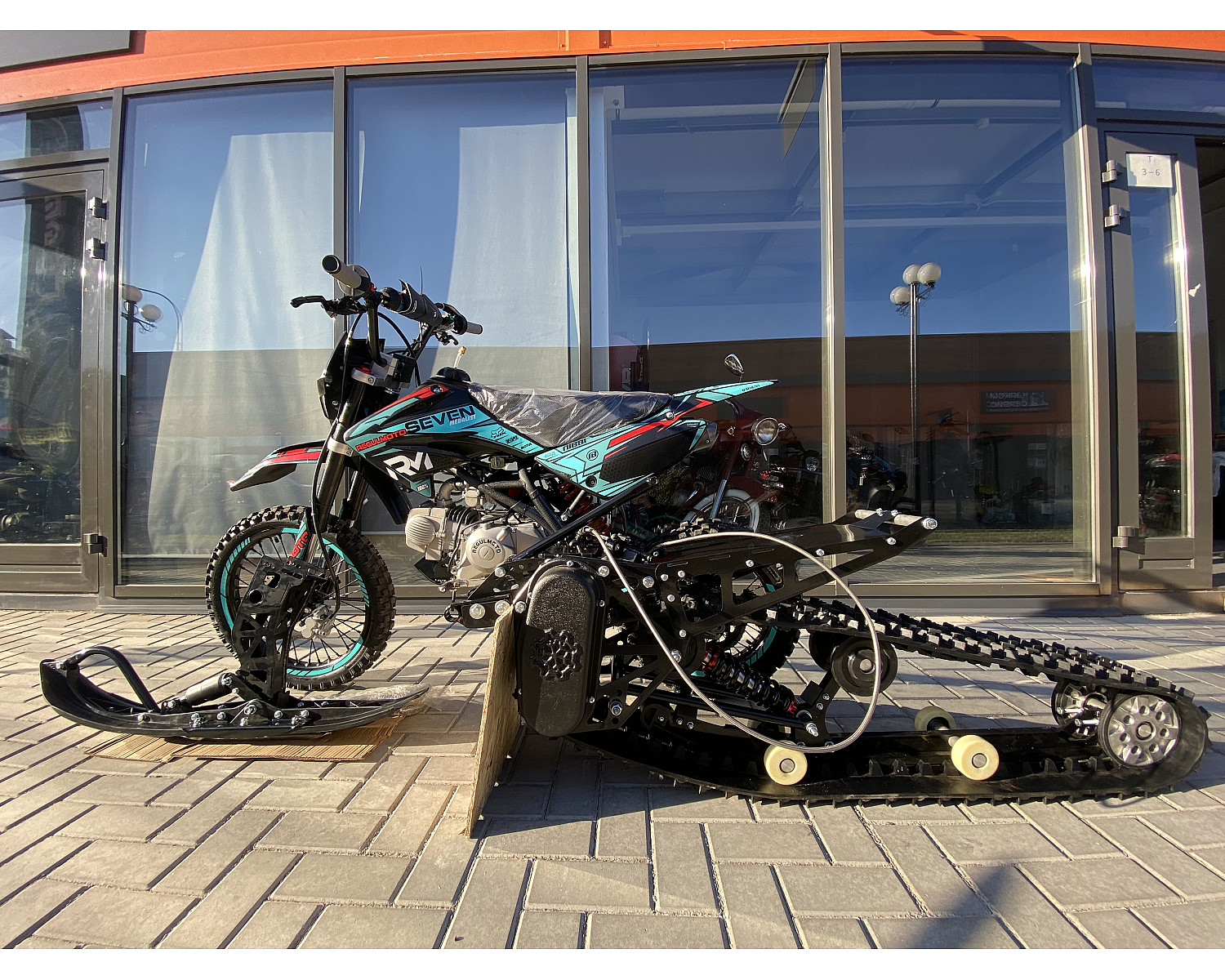 Гусеничный комплект Monotrack Expedition Max для Питбайков 110-190 куб.см. до 20 л.с.