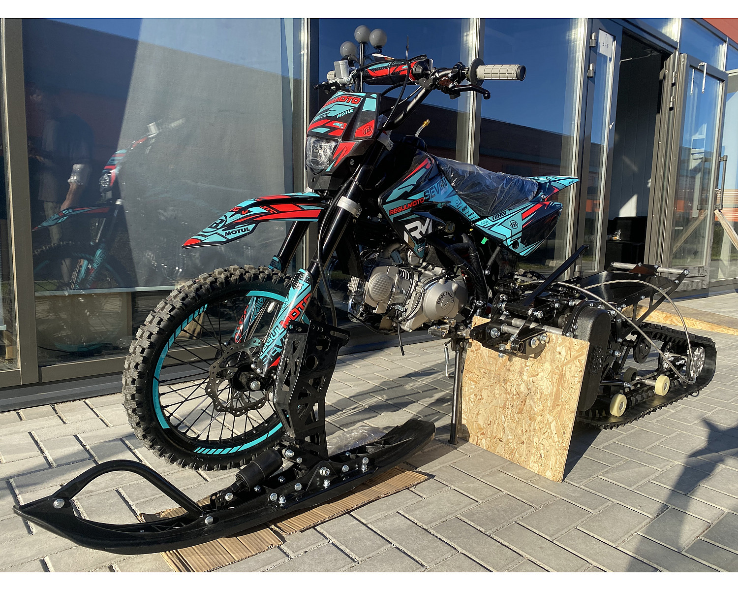 Гусеничный комплект Monotrack Expedition Max для Питбайков 110-190 куб.см. до 20 л.с.
